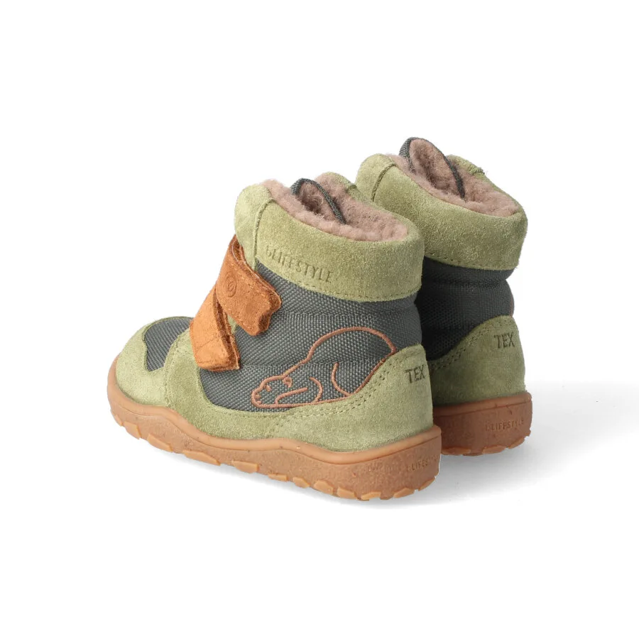 Зимние босоногие ботинки bLIFESTYLE eisbärSTYLE — зелёный, фото 3