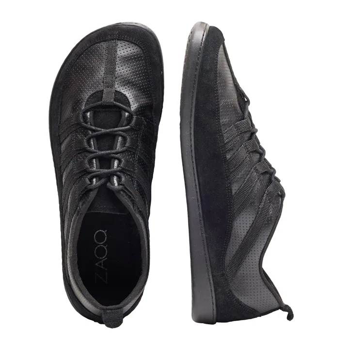 Кроссовки для женщин и мужчин ZAQQ SPARQ Low Black (чёрный цвет), фото 3