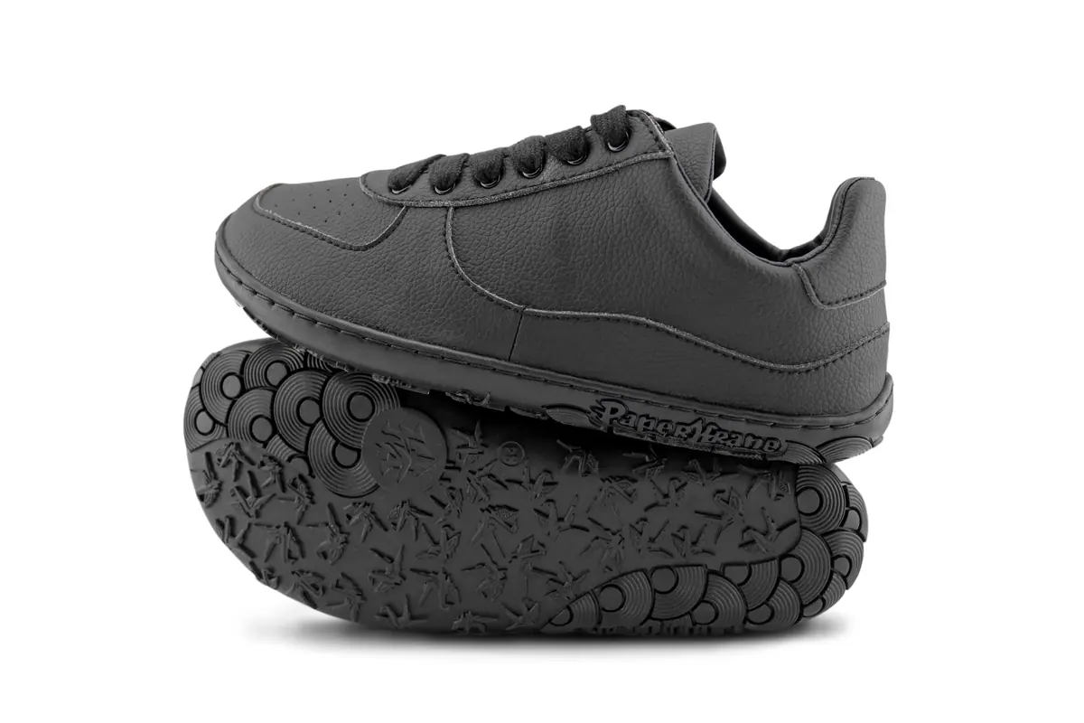 Босоногие кеды Paperkrane BLACK LOW — детские — фото 1 из 7