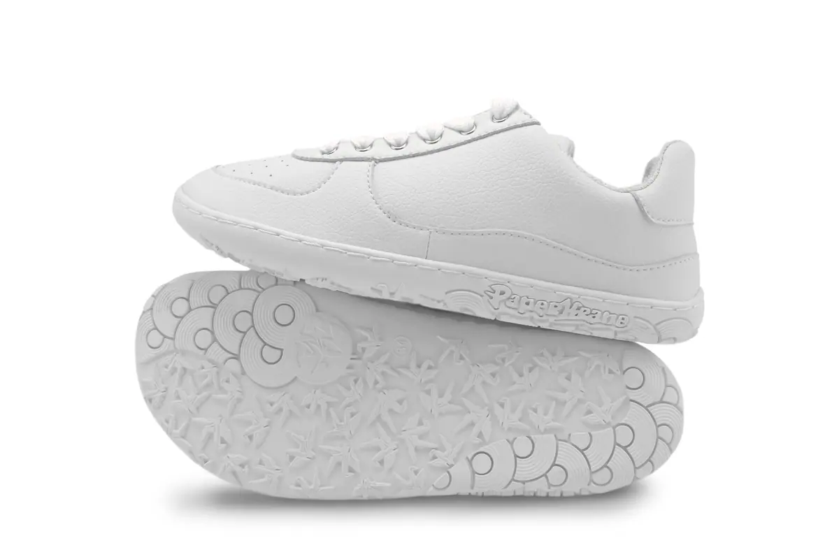 Босоногие кеды Paperkrane WHITE LOW 2.0 — детские — фото 1 из 8