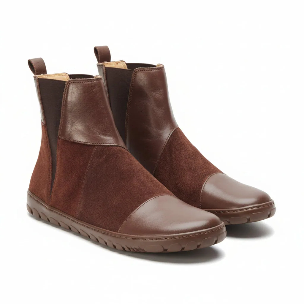 Женские ботинки ZAQQ PETAQ Brown (коричневый цвет)
