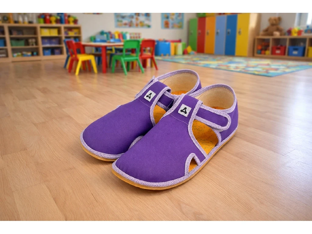 Тапочки Antal Rascal — фиолетовый (детские), фото 4