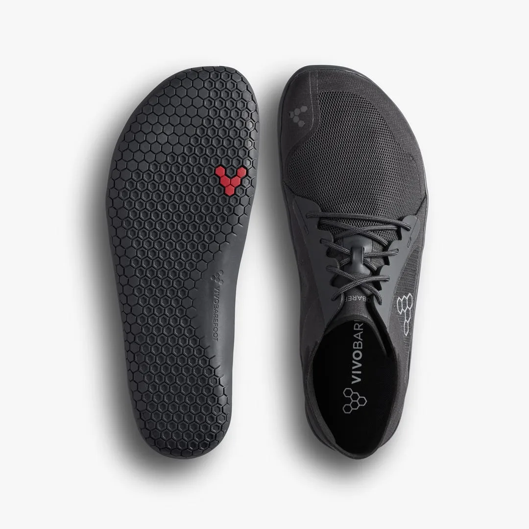 Кроссовки Vivobarefoot Primus Lite IV — мужская модель, чёрный, фото 2