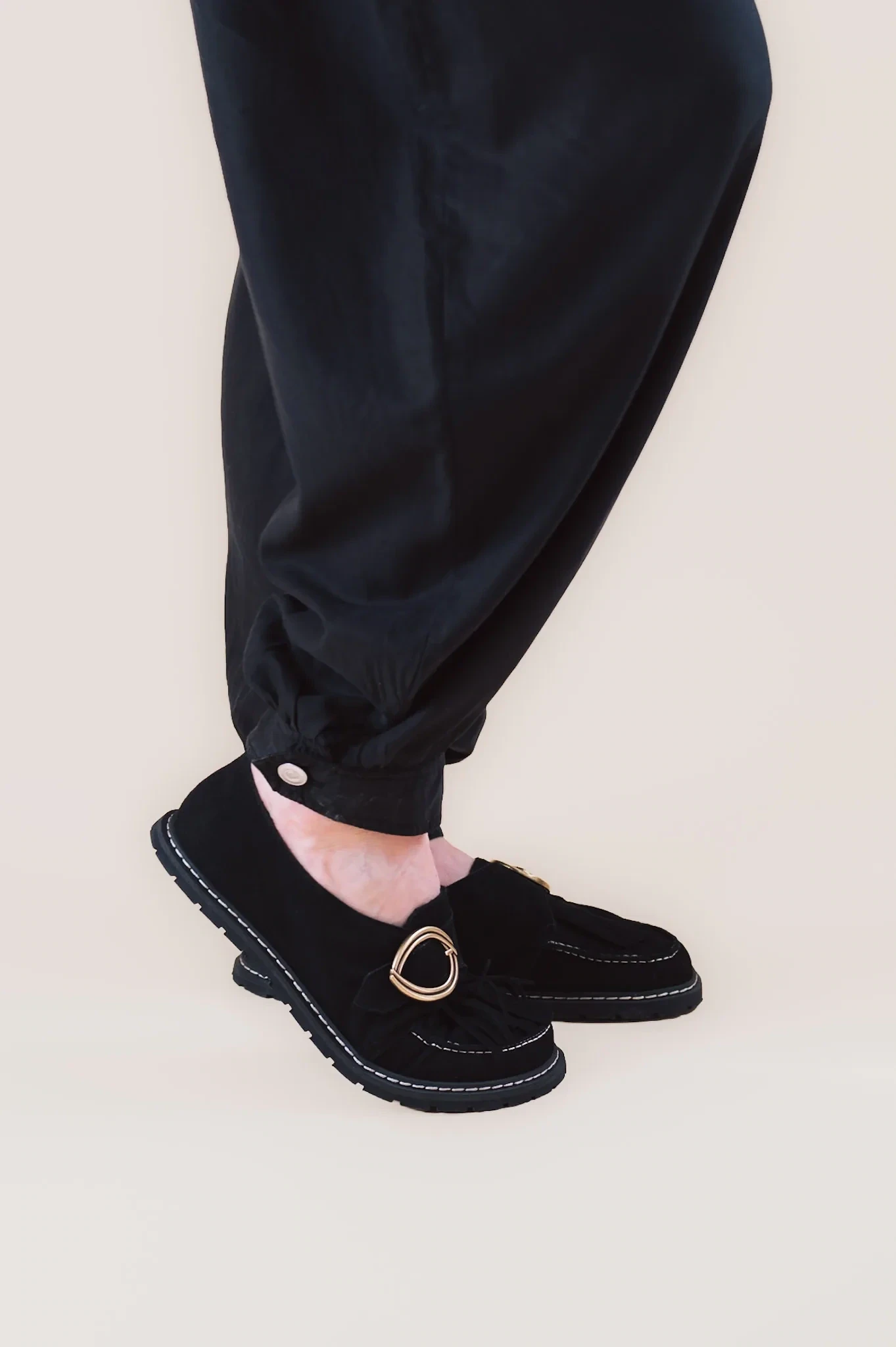 Босоногие туфли Sambas the bambas Eris — чёрные, фото 4