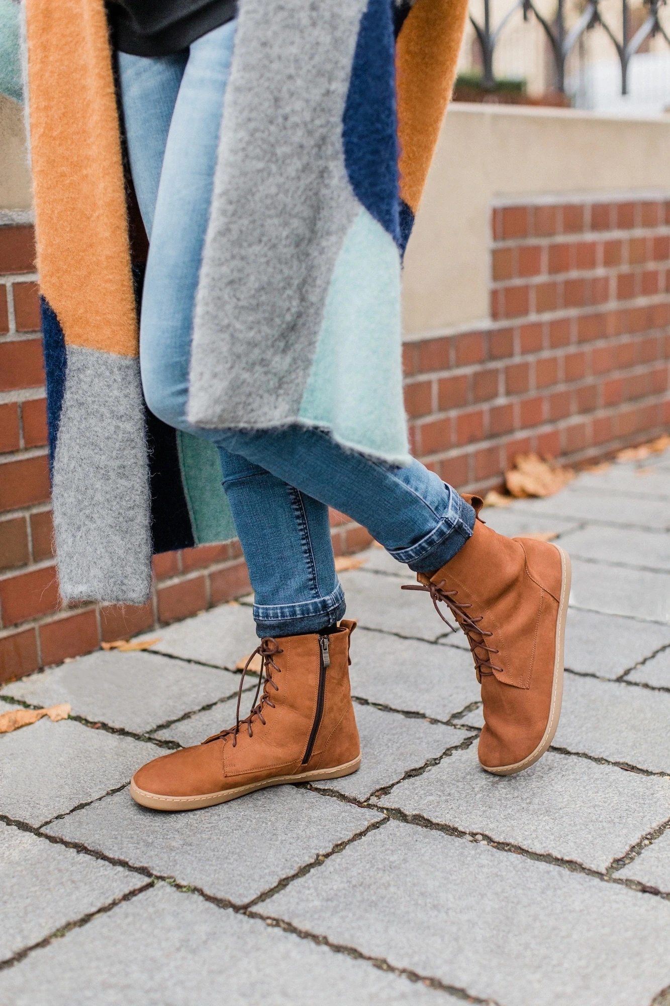 Босоногие ботинки Shapen COZY — коричневый, фото 2