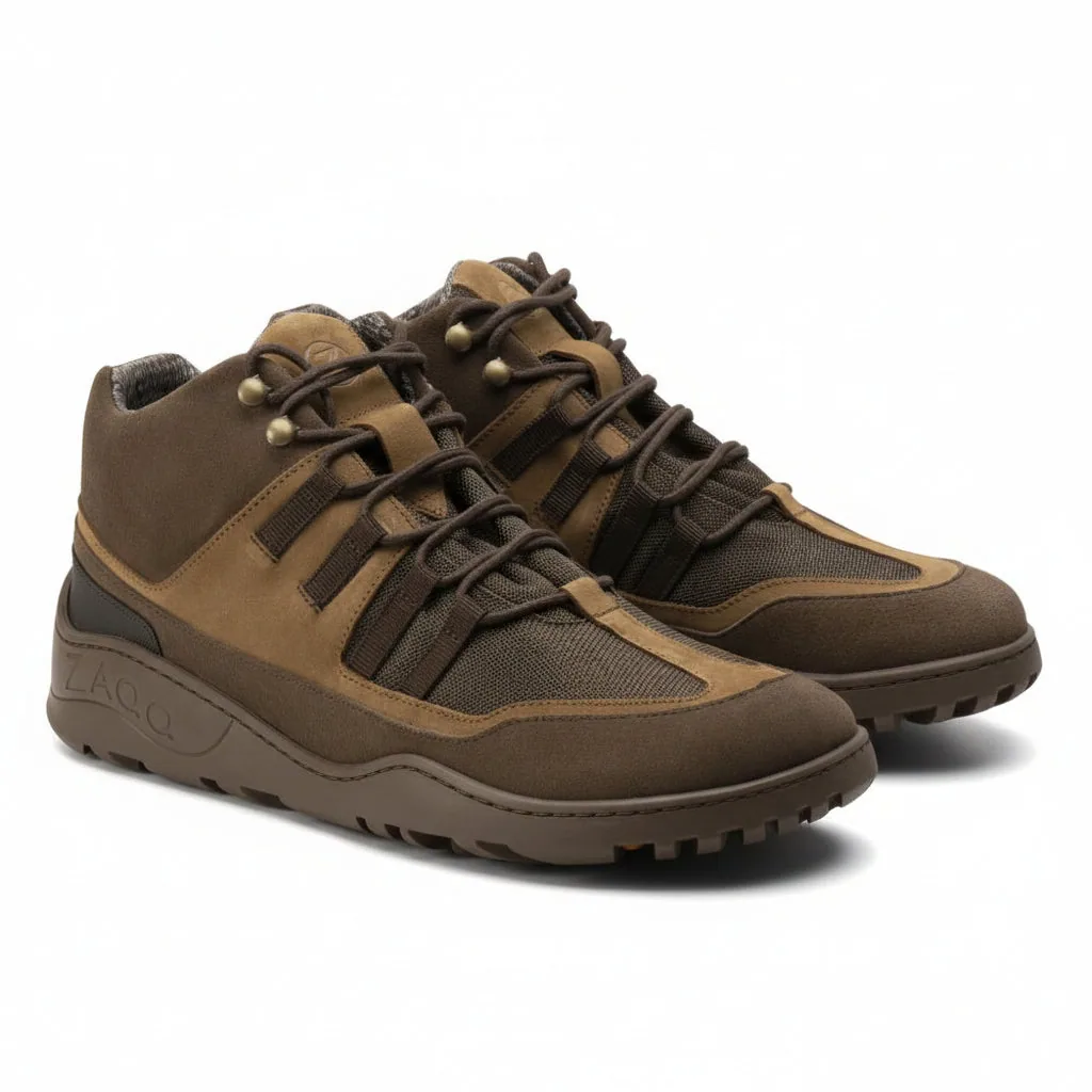 Мужские ботинки ZAQQ ESQAPE Brown Waterproof