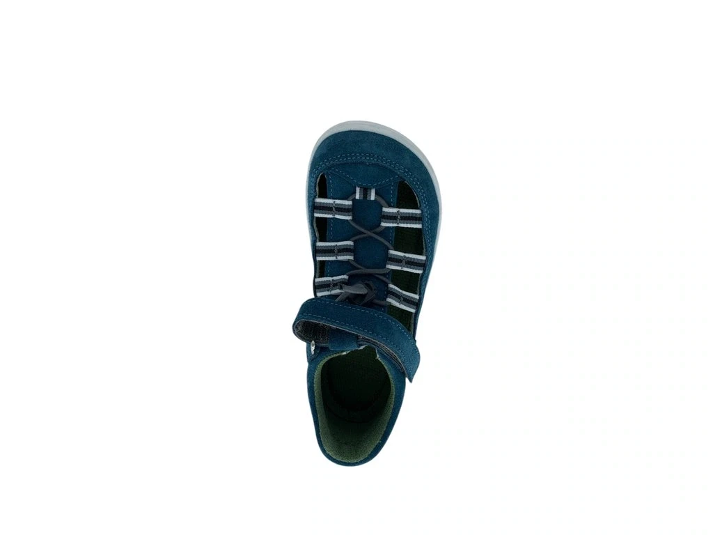 Сандалии Baby Bare Febo Summer — синий, зелёный (детские), фото 5