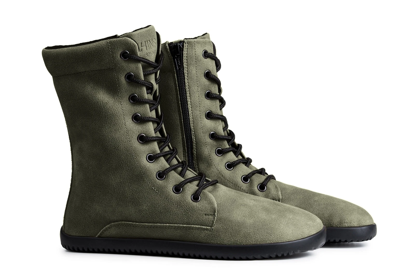 Сапоги Ahinsa Jaya Zip Barefoot — оливковый, фото 2