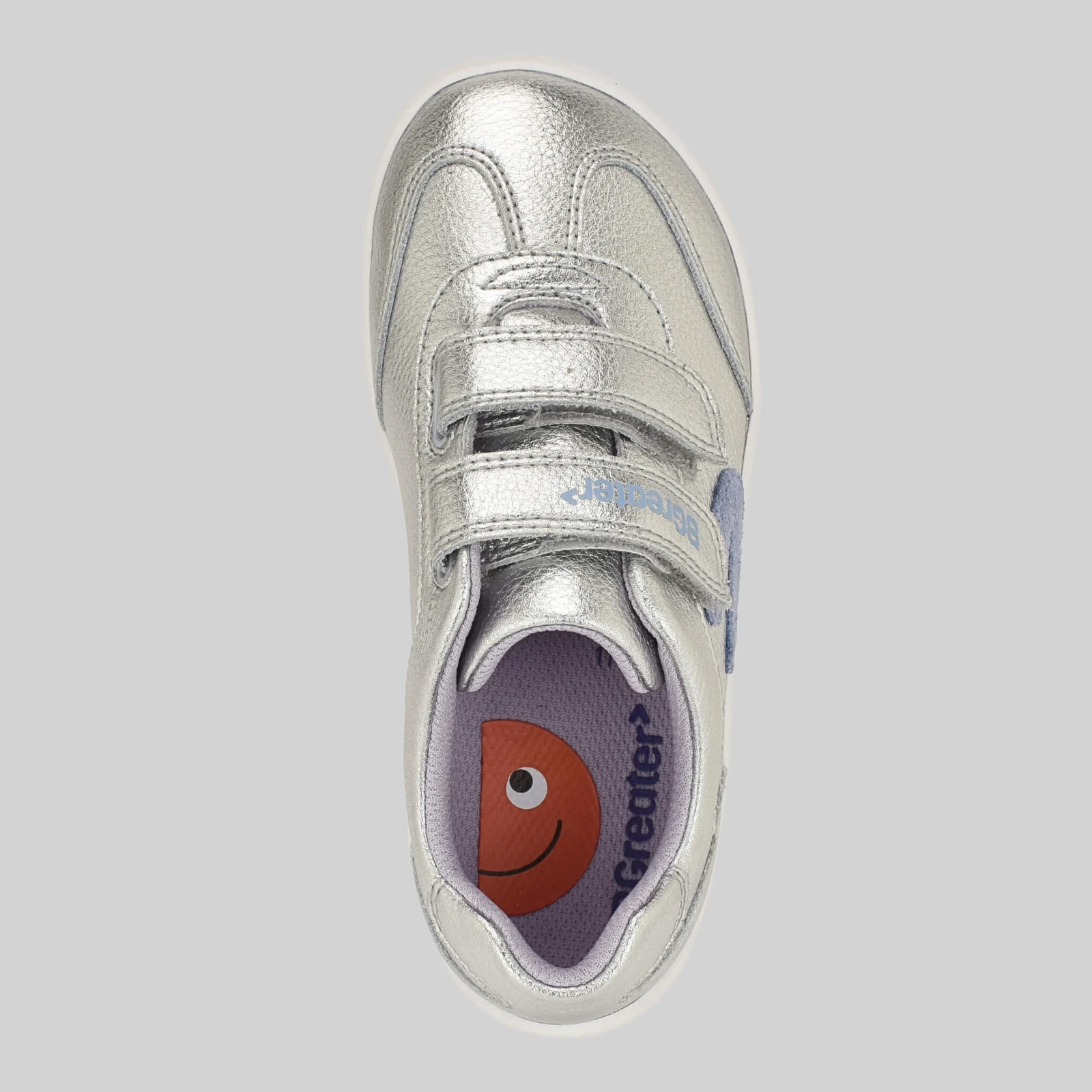 Кроссовки BGreater Peck — серебристый металлик, фото 9