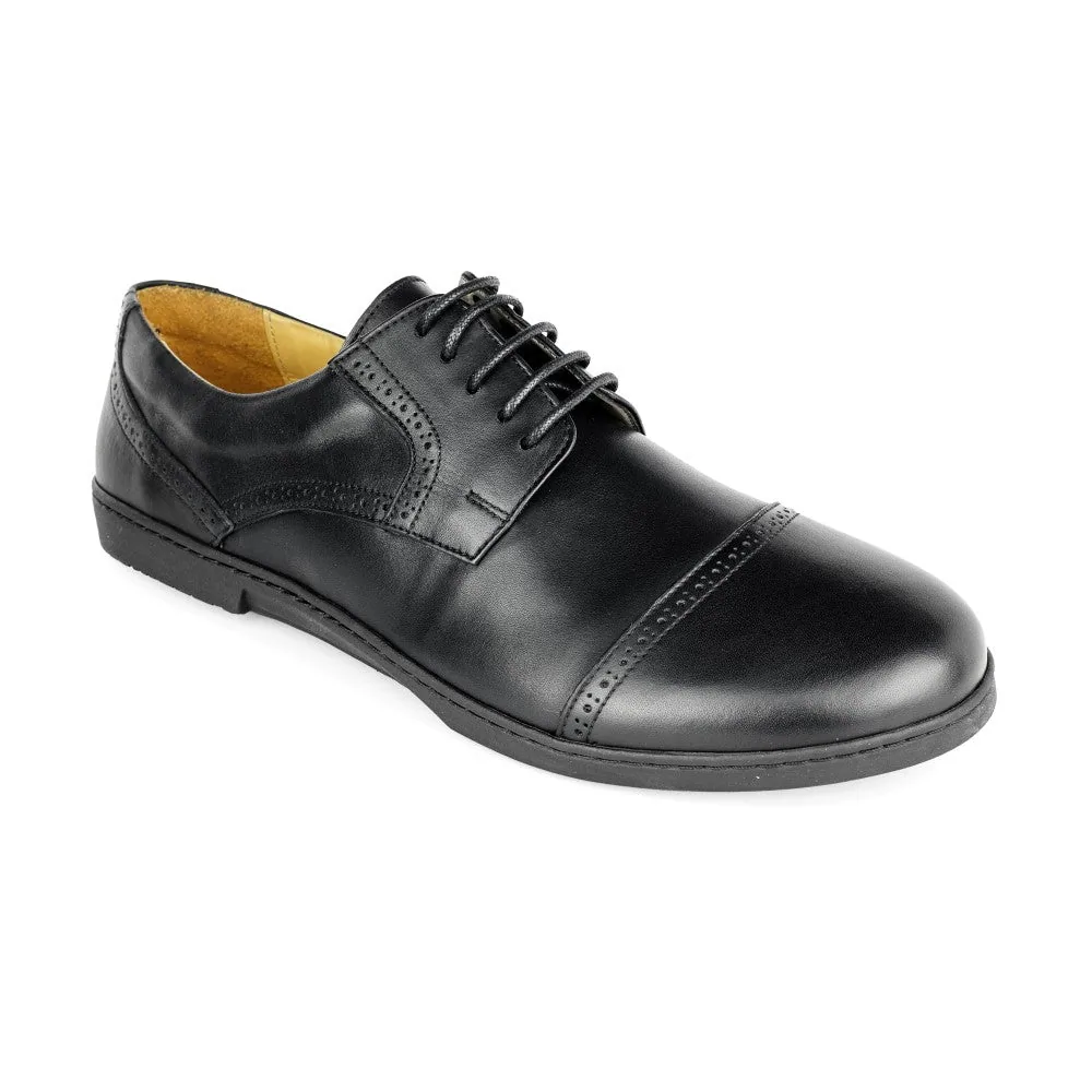 Мужские туфли ZAQQ BRIQ Captoe Black (чёрный цвет), фото 3
