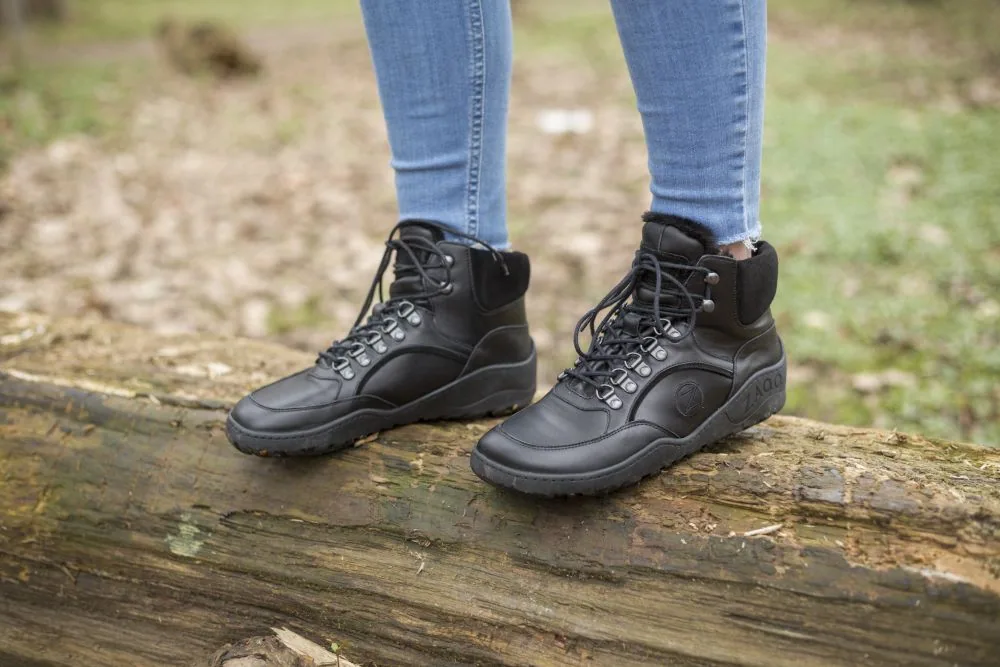 Женские ботинки ZAQQ TREQ Black Winter Waterproof, фото 5