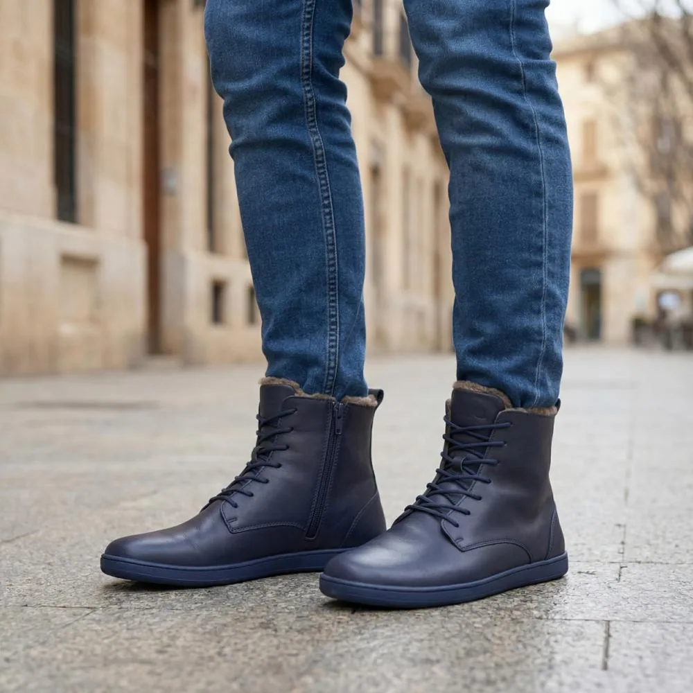 Мужские ботинки ZAQQ QUINTIC Winter Navy (тёмно-синий цвет), фото 10