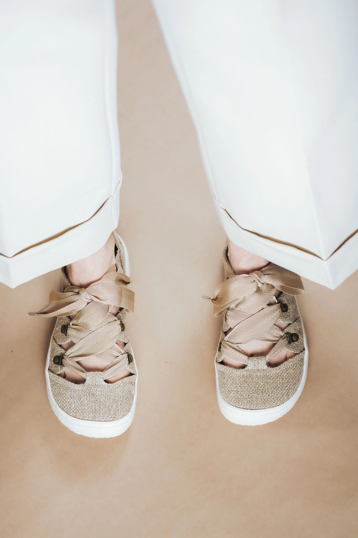 Босоногие сандалии Sambas the bambas Nara — натуральные, фото 6