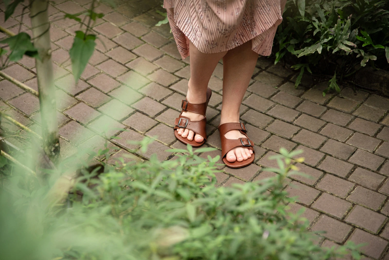 Шлёпанцы Ahinsa Barefoot — коричневый, фото 14