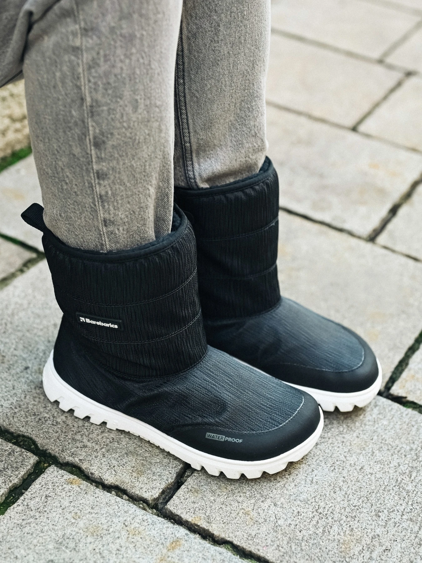 Босоногие ботинки Barebarics PolarStride - чёрный, фото 2