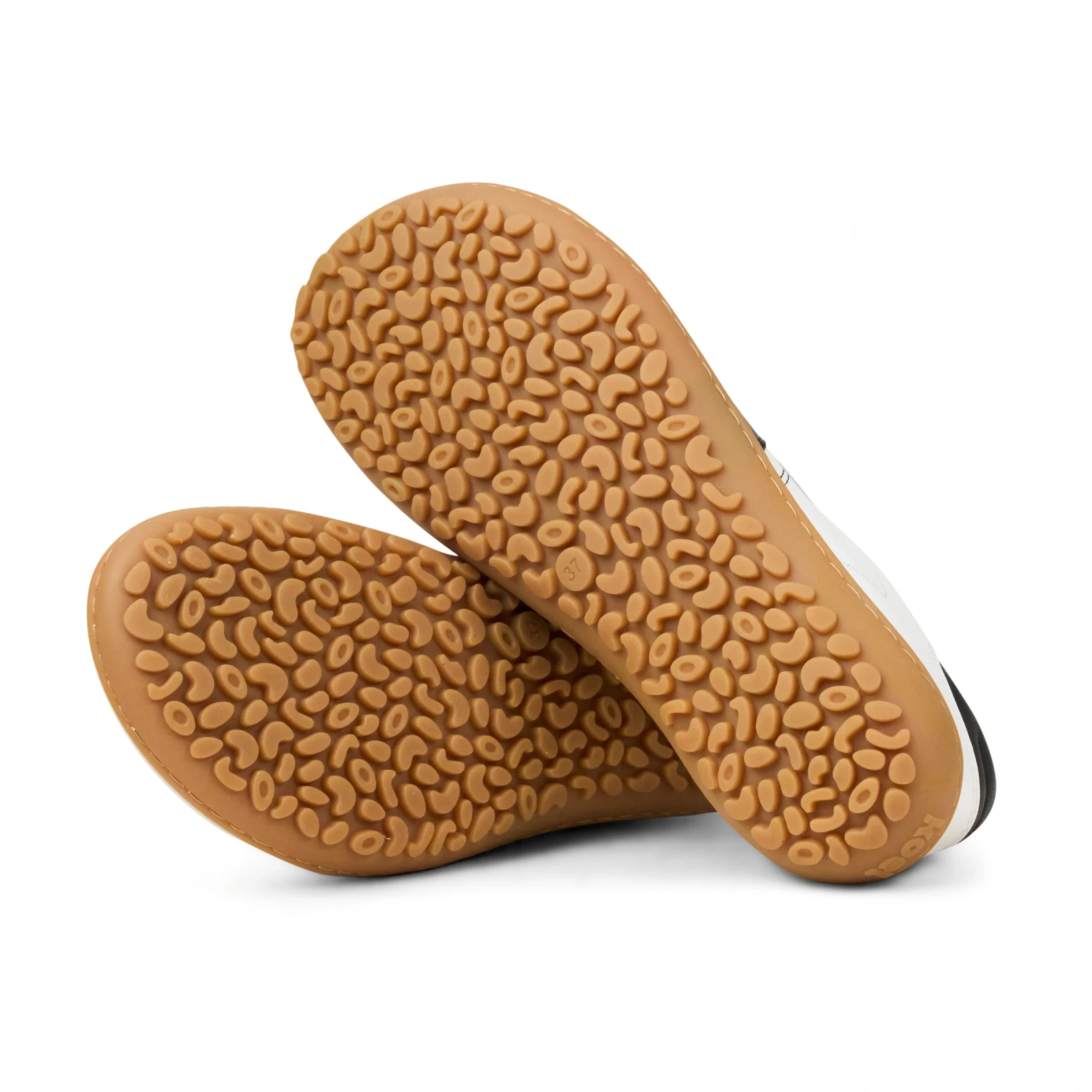 Кроссовки Koel ILA Napa Suede 3.0 — молочный и чёрный, фото 5