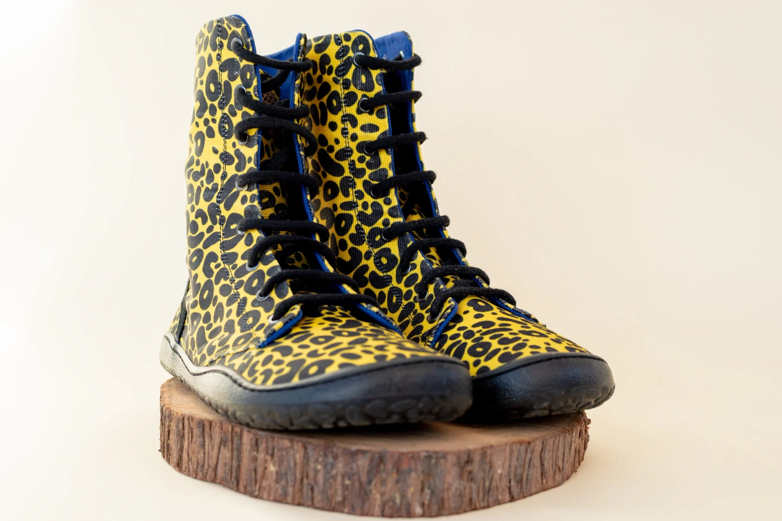 Босоногие ботинки Sambas the bambas Leo Amarillo — жёлтые леопардовые, фото 7