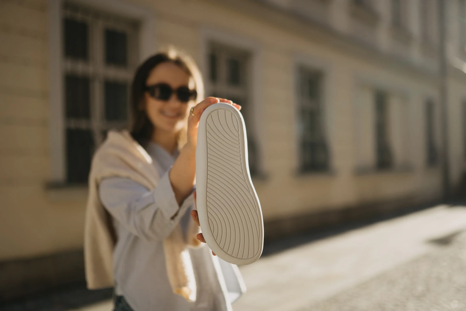 Кроссовки Ahinsa Yuva Barefoot — коричневый и белый, фото 21