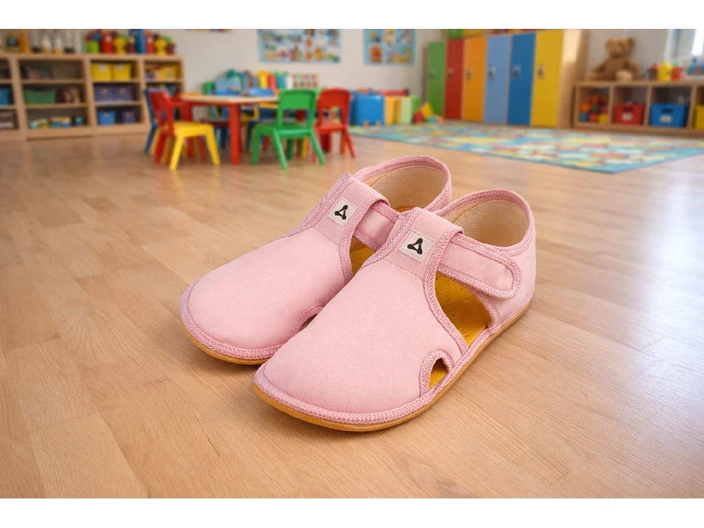Тапочки Antal Rascal с поддержкой свода — розовый (детские), фото 5