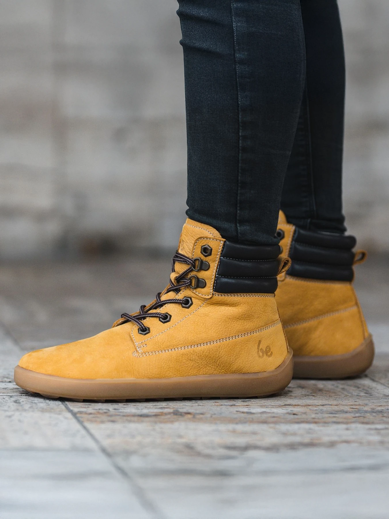 Босоногие ботинки Be Lenka Nevada Neo - горчичный, фото 4