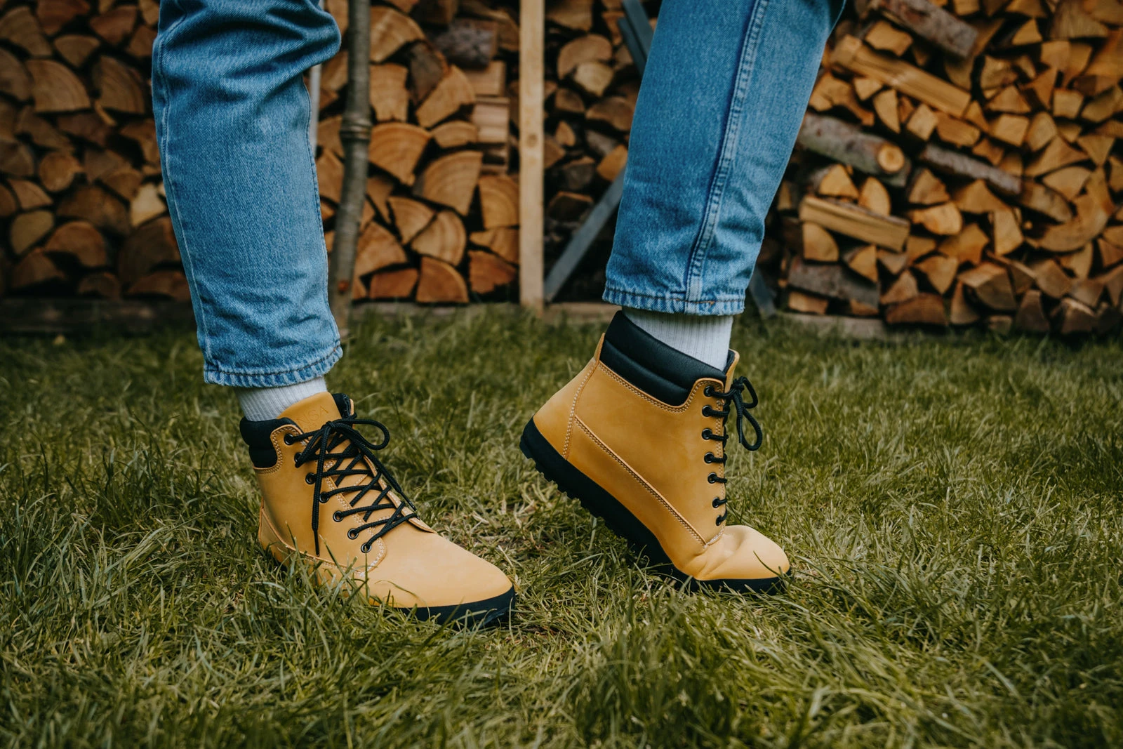 Туфли Ahinsa Shuma Nature Barefoot — горчичный, фото 17