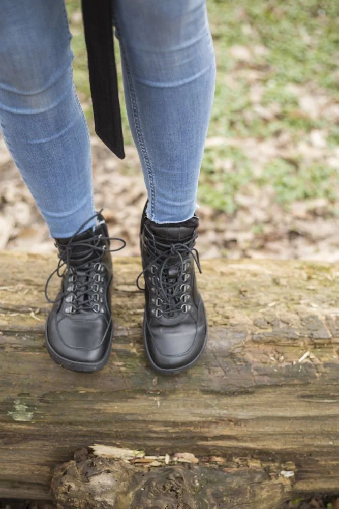Женские ботинки ZAQQ TREQ Black Winter Waterproof, фото 8