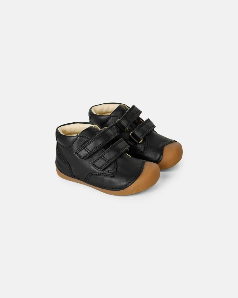 Детская босоногая обувь для первых шагов Bundgaard Petit Black